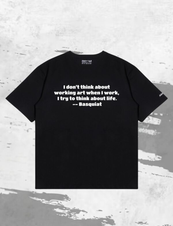 ALOARO HEAVY COTTON OVERSIZED TEE ART DEISGN B