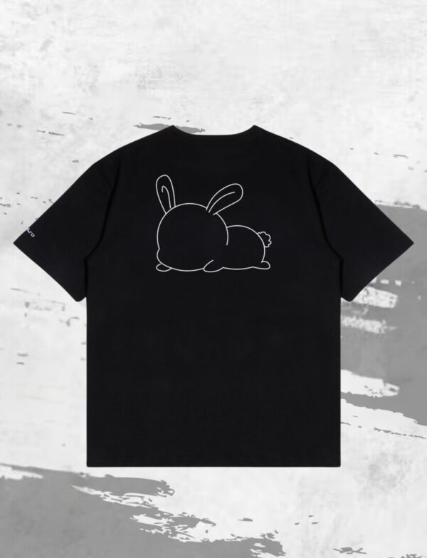 ALOARO HEAVY COTTON OVERSIZED TEE PAW DEISGN B