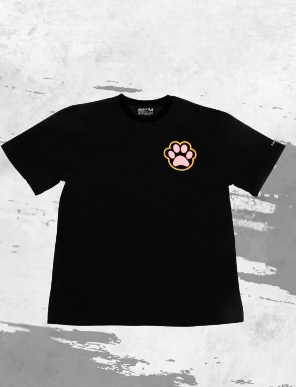 ALOARO HEAVY COTTON OVERSIZED TEE PAW DEISGN D