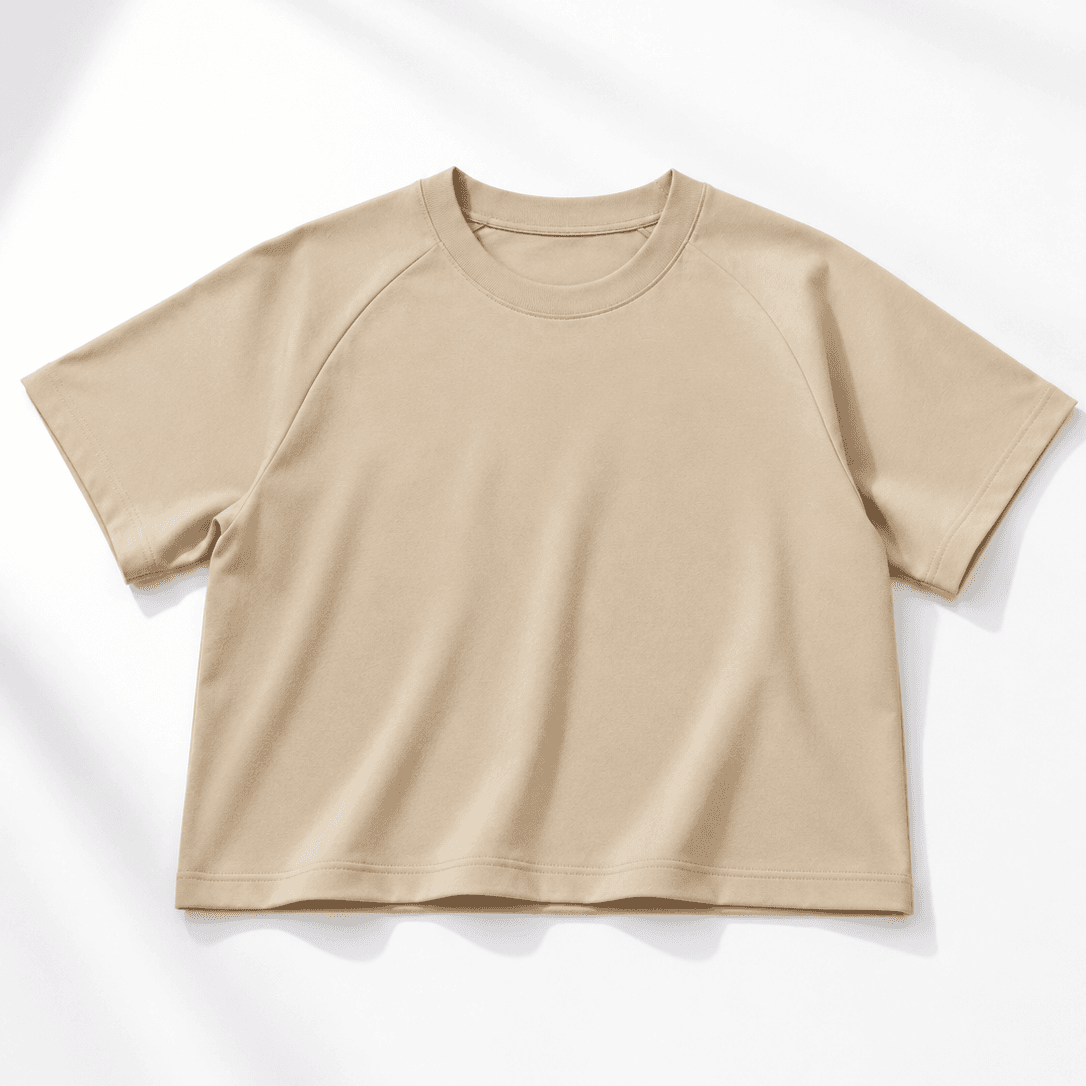AloAro Women Oversize Crop Top - Image 5