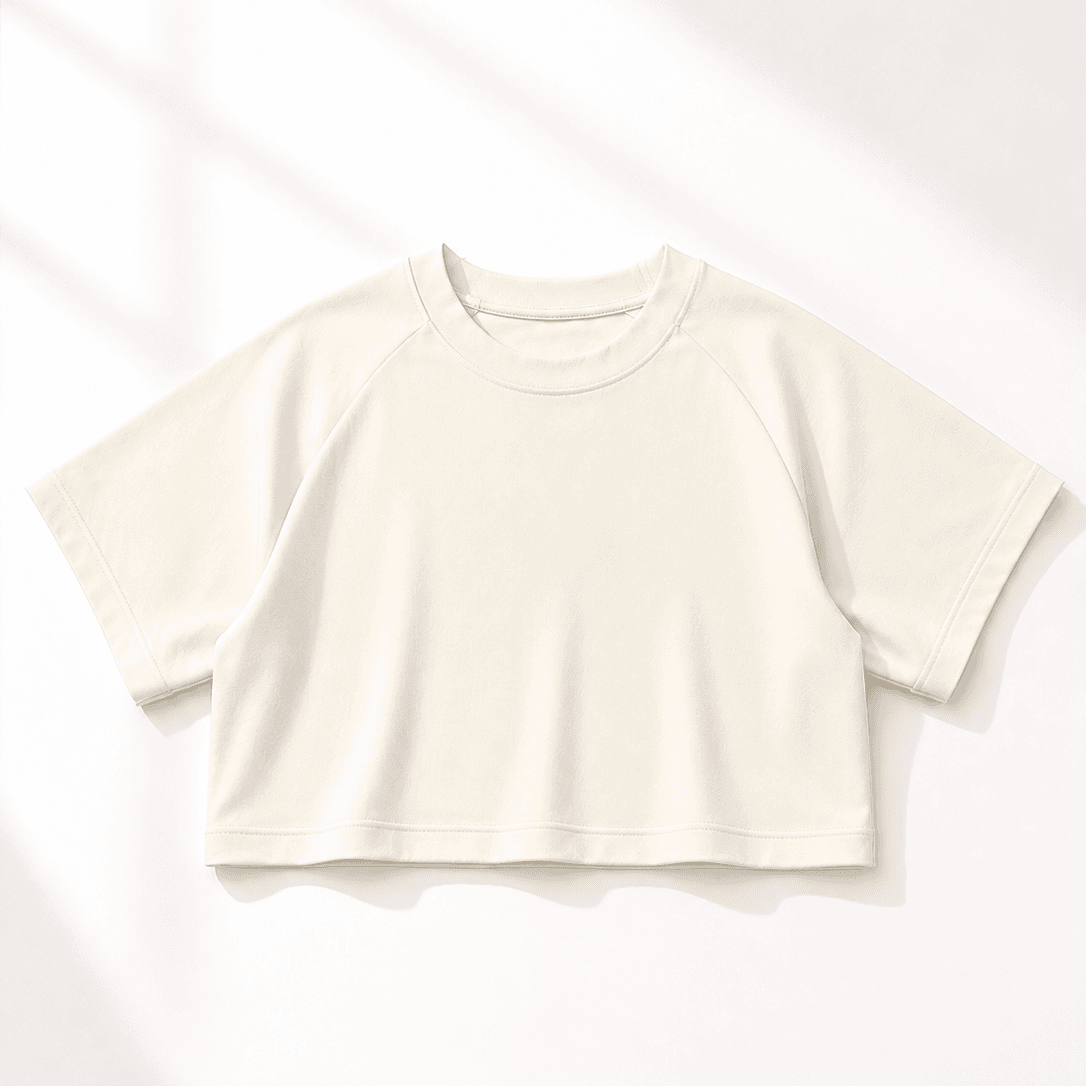 AloAro Women Oversize Crop Top - Image 8