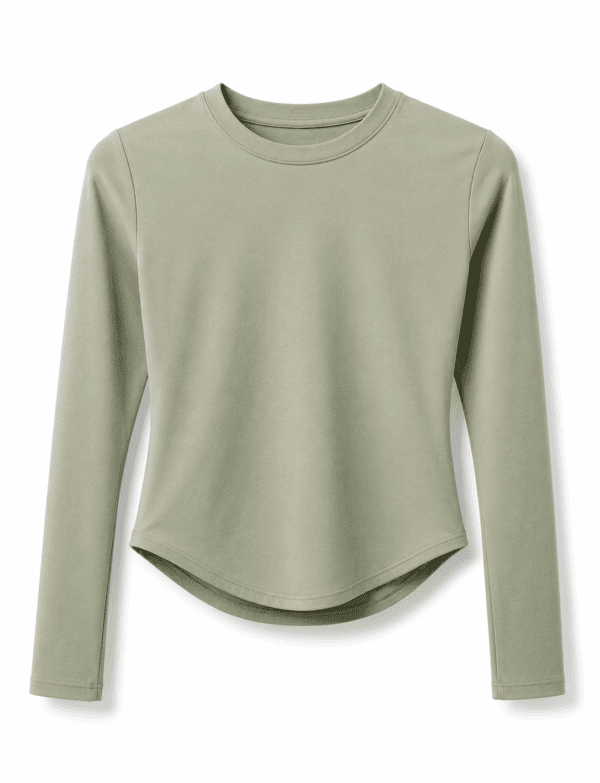 AloAro Women Slim Fit Long Sleeved Top